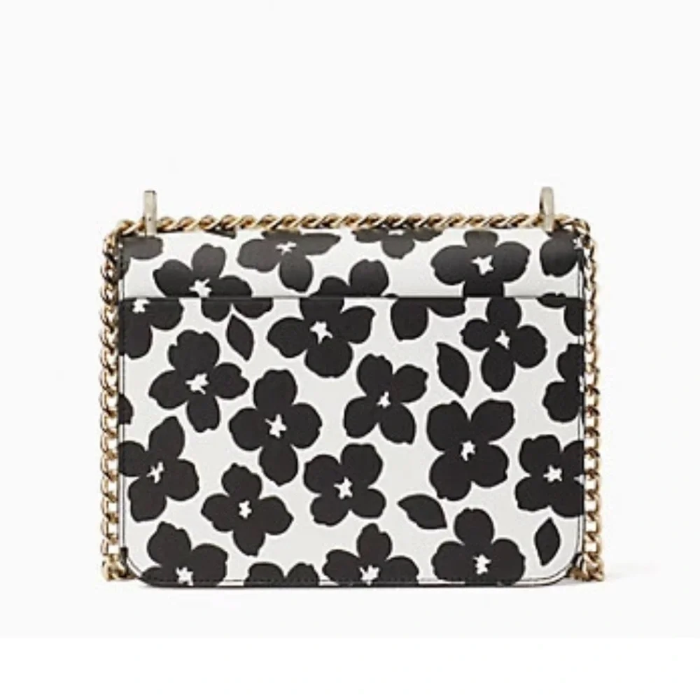 Kate Spade remi graphic blooms flap chain crossbody - Picture 10 of 16